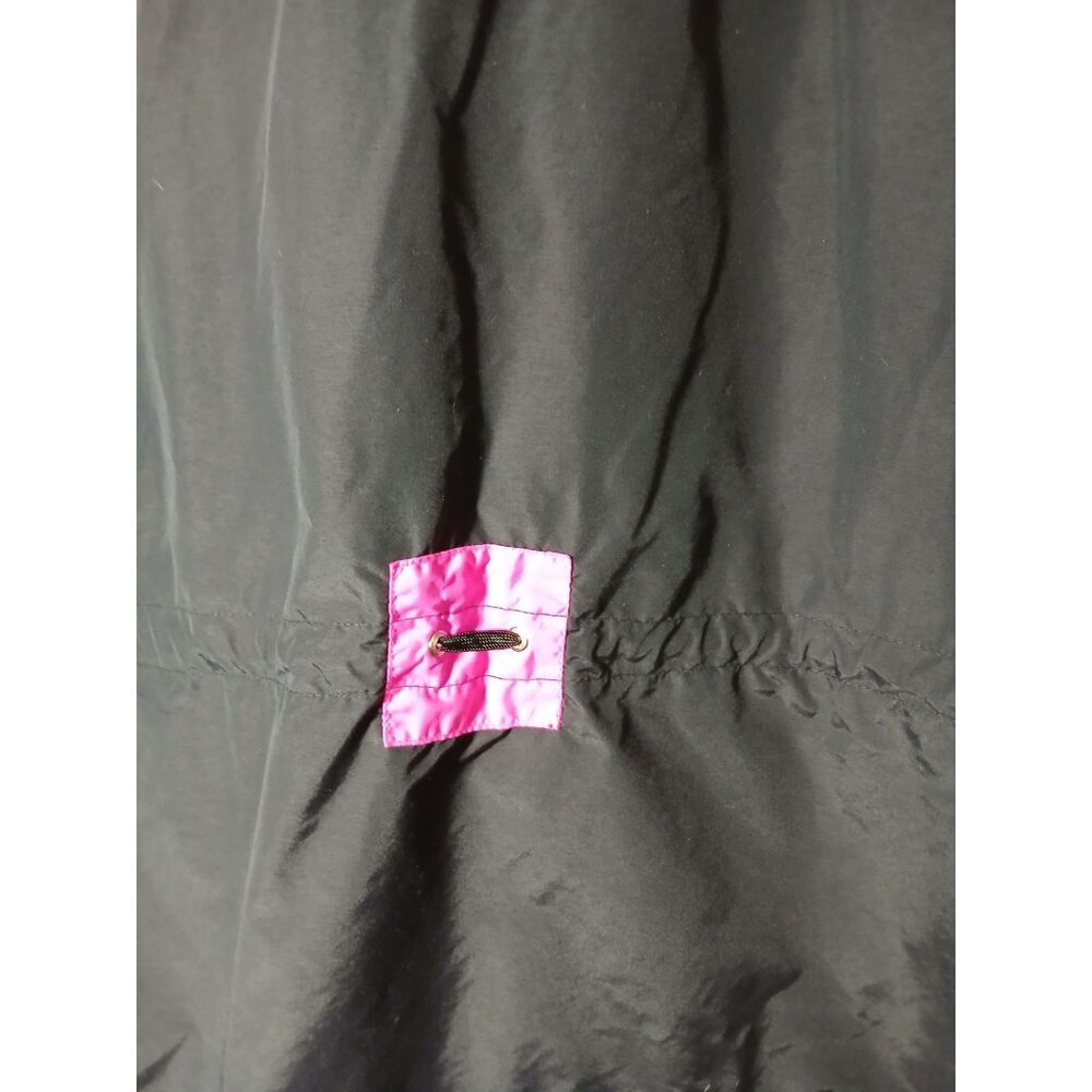 K2 Mens Pink Black Half Zip Pullover Windbreaker Jacket Drawstring Size L yk2 - Picture 9 of 16